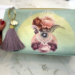 Papaya! Solar Blooms Tassel Pouch